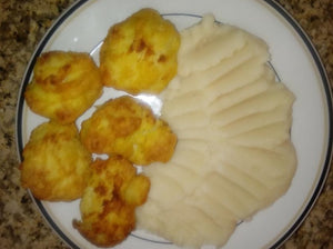 Tempura Cauliflower, Mashed Potato