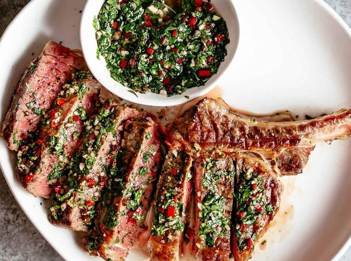 Chimichurri reg. or Spicy