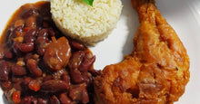 Load image into Gallery viewer, Fry Chicken - Red Bean Stew - Rice
