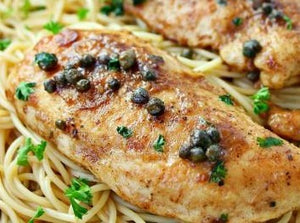 Chicken Piccata, Pasta