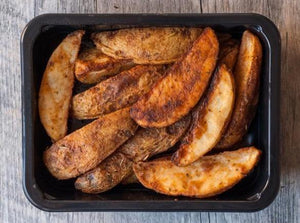 Seasoned Baked Potato Wedges