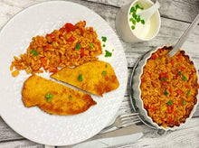 Load image into Gallery viewer, Schnitzel, Vegetable Rice
