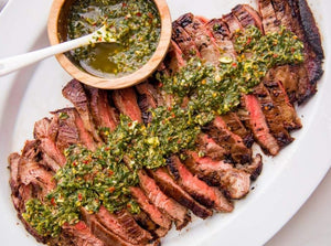 Steak Sandwich, Chimichurri, Side Salad